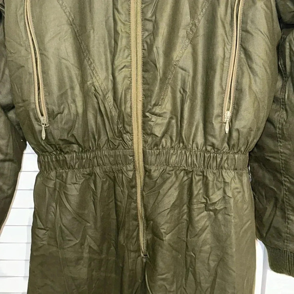 Rare COLMAR Vintage Army Green/Red Winter Snow Ski Suit One Piece Men MED - Picture 8 of 17